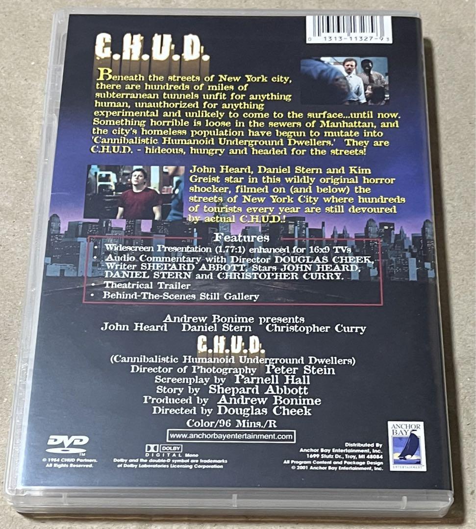 廃盤/北米版DVD】 C.H.U.D. チャド《モンスターパニック・ホラー