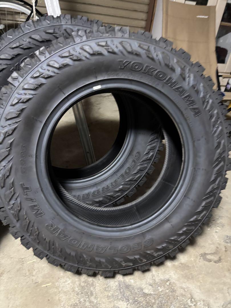 YOKOHAMA GEOLANDAR M/T 16インチタイヤ 4本セット①