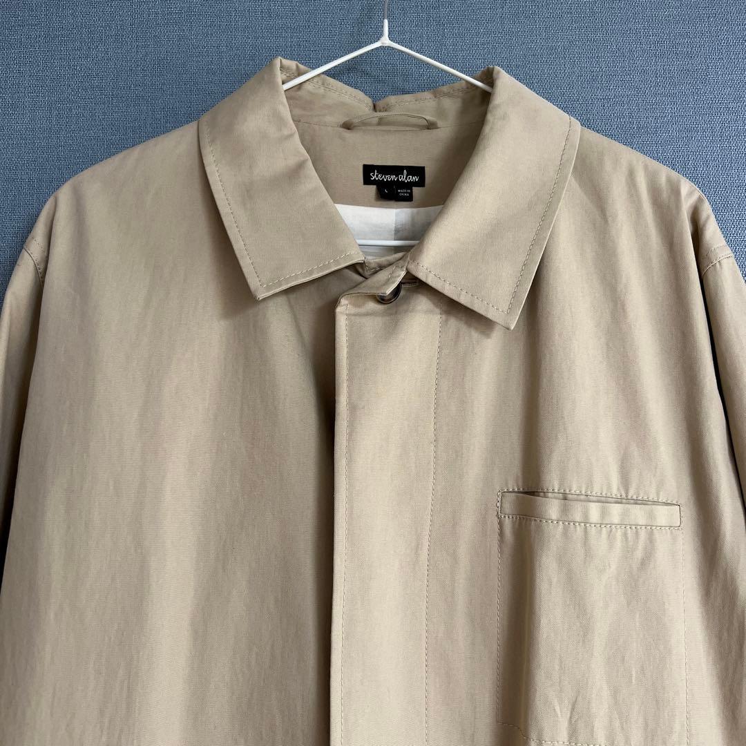 ユナイテッドアローズ】スティーブンアラン ステンカラーコート L