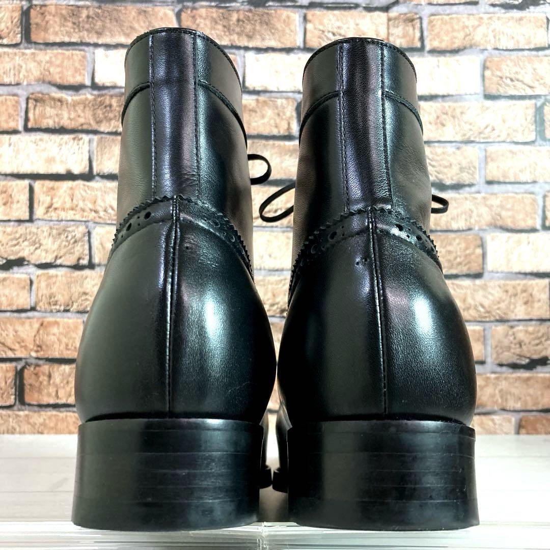【きれいめファッション51選】上品さと清潔感をキープし 極美品□KATIM/カチム□ショートブーツ✨ORCHARD 37 カウレザー 靴
