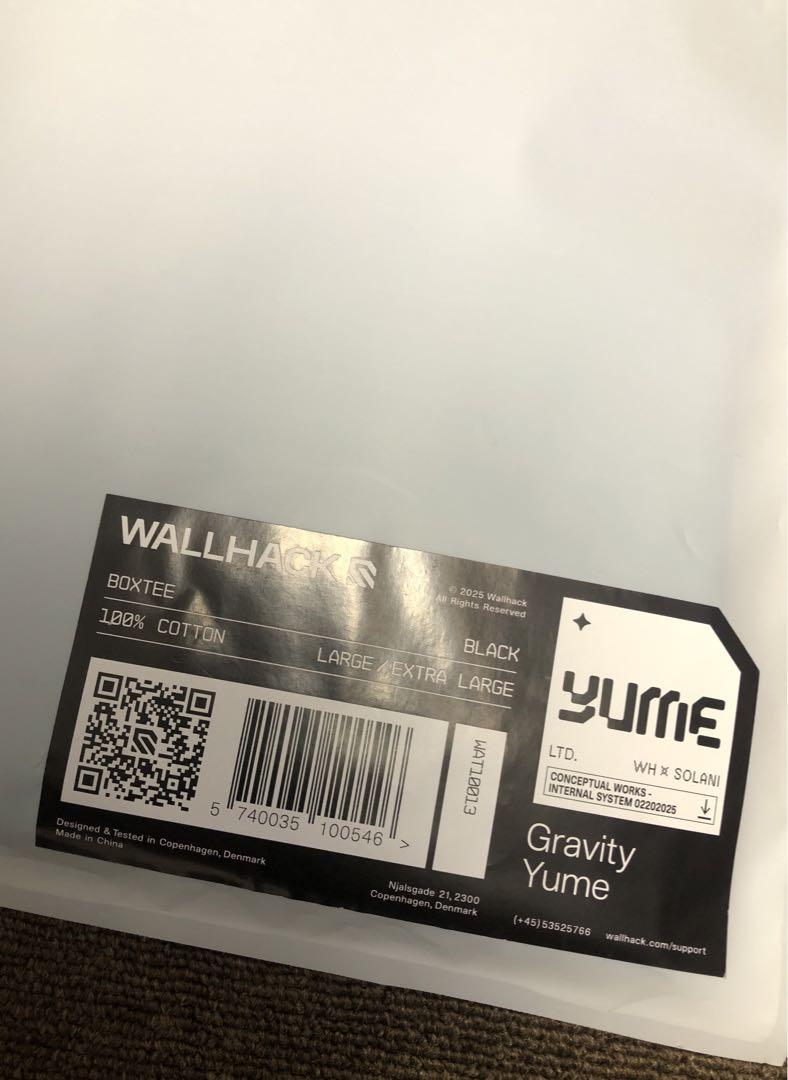 ★新品 WALLHACK Gravity Yume限定グラフィックTシャツ XL