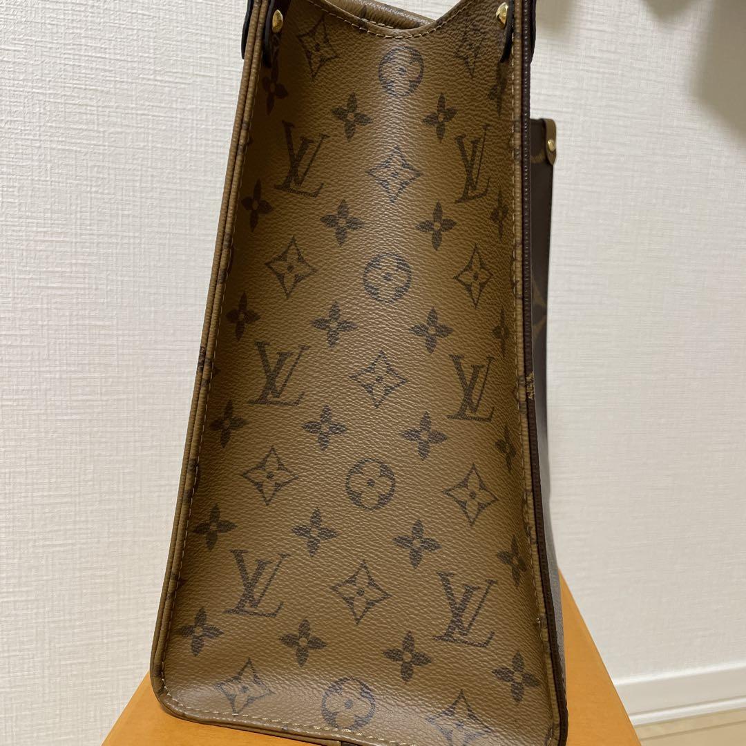 ルイヴィトン　オンザゴー MM 【中古】　ルイヴィトンスカーフ付　美品正規品