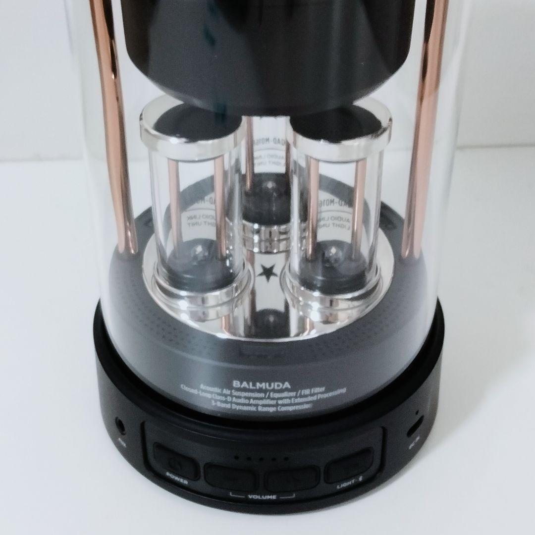 バルミューダ　BALMUDA　M01A-BK ワイヤレススピーカー　593 バルミューダ ワイヤレススピーカー ブラック M01A-BK: パソコン