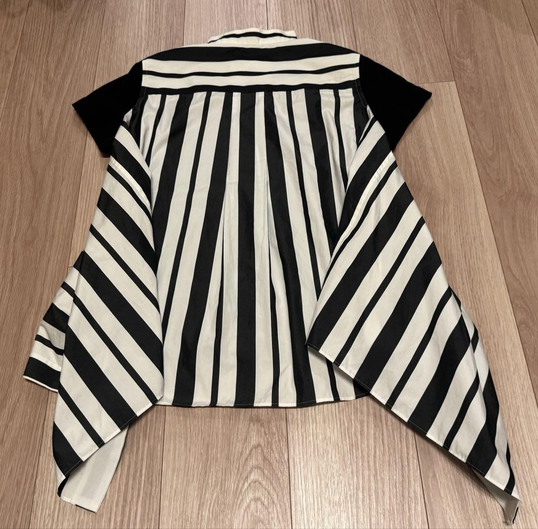 ドローコード付コットン ポプリンシャツ（2242601）｜SACAI