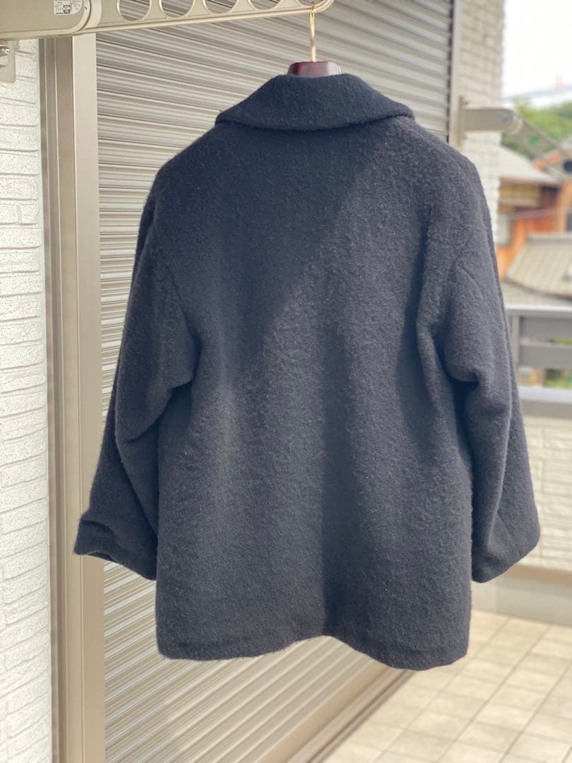 【size1】comoli カシミヤショールカラーコート 21AW