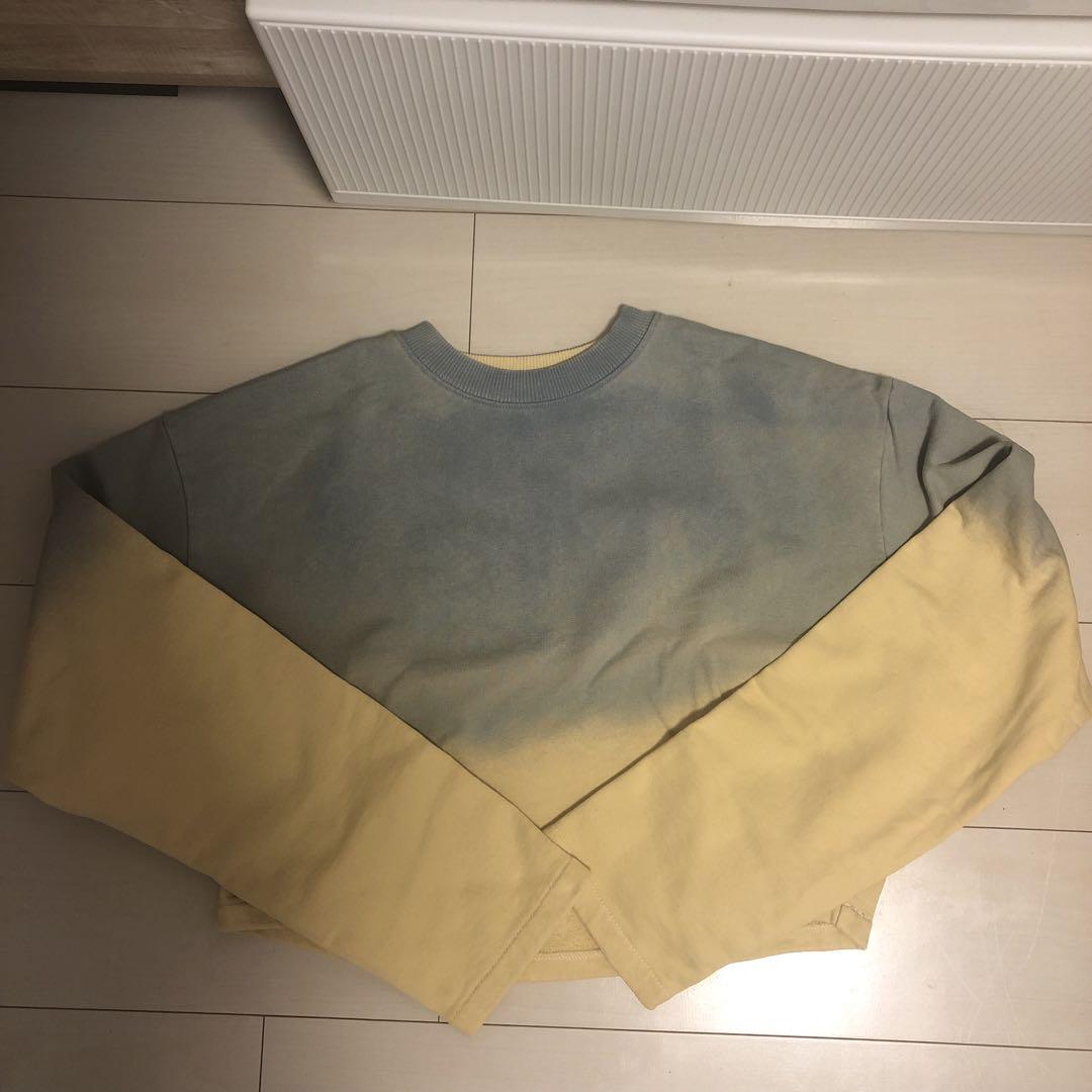 Acne studios アクネストゥディオズ スウェット クロップド丈