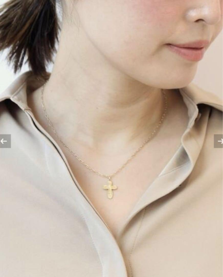 新品【Deuxieme Classe 】GIGI/18K CROSS CHARM
