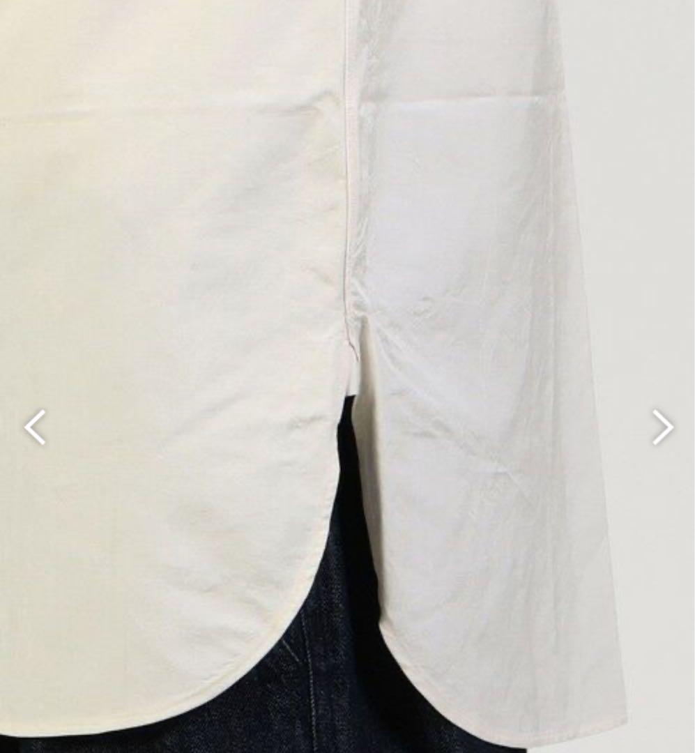 HAVERSACK ATTIRE シルク バンドカラーシャツ　　ハバーサック