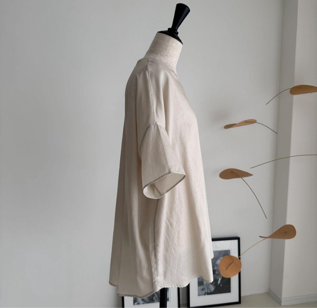 新品ORGANIC COTTON CUPRA FLOW TシャツBLOUSE