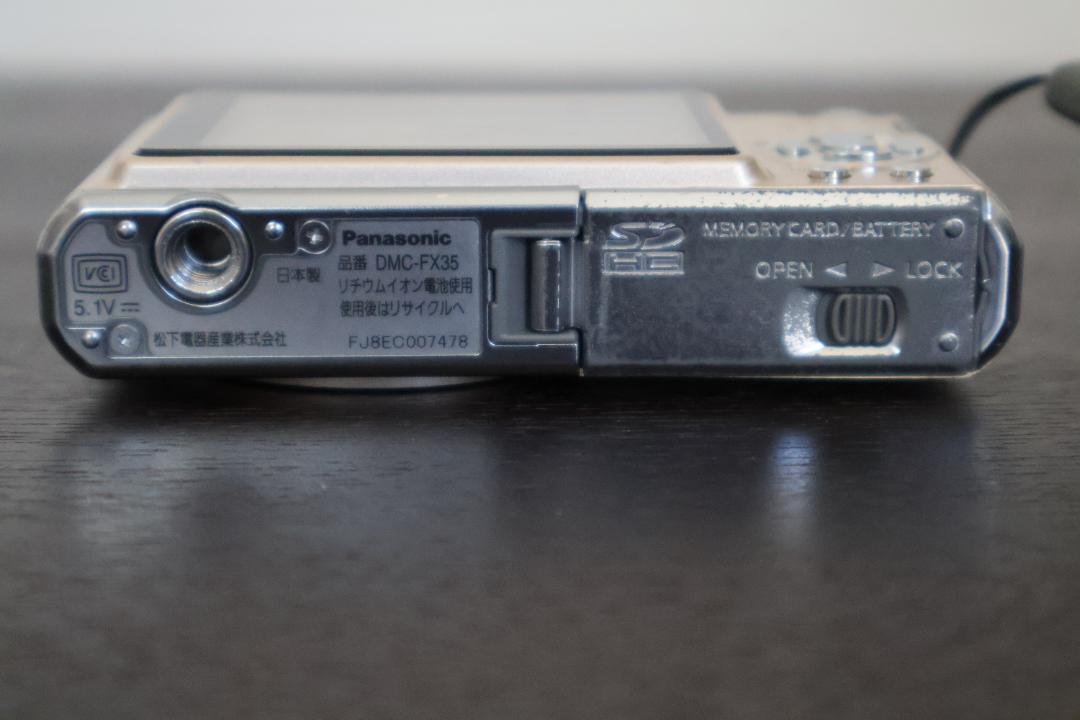 【動作良好】Panasonic LUMIX DMC-FX35 ゴールド