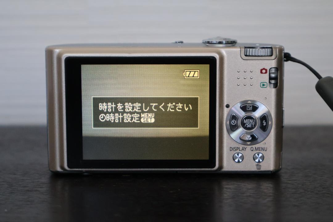 【動作良好】Panasonic LUMIX DMC-FX35 ゴールド