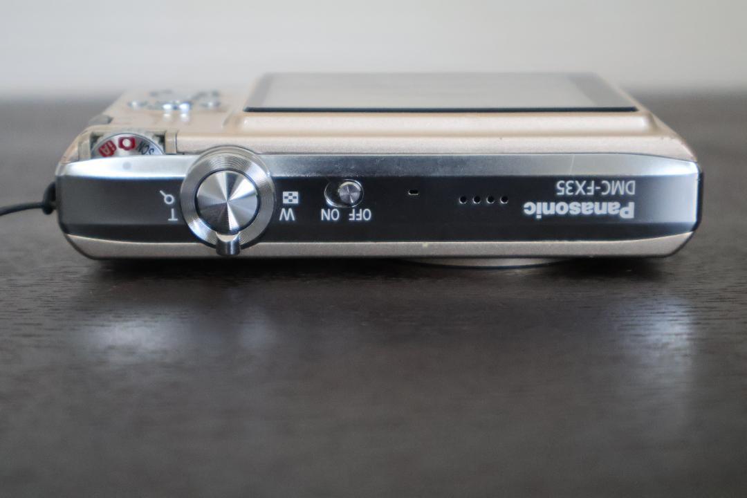 【動作良好】Panasonic LUMIX DMC-FX35 ゴールド