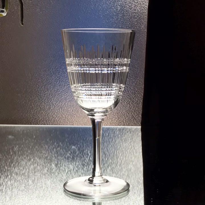 期間限定お試し価格】 美オールドバカラBACCARATカヴールCavour 格安販売 スケールモデル ワイングラス バカラ オールド 美品*BACCARAT 食器
