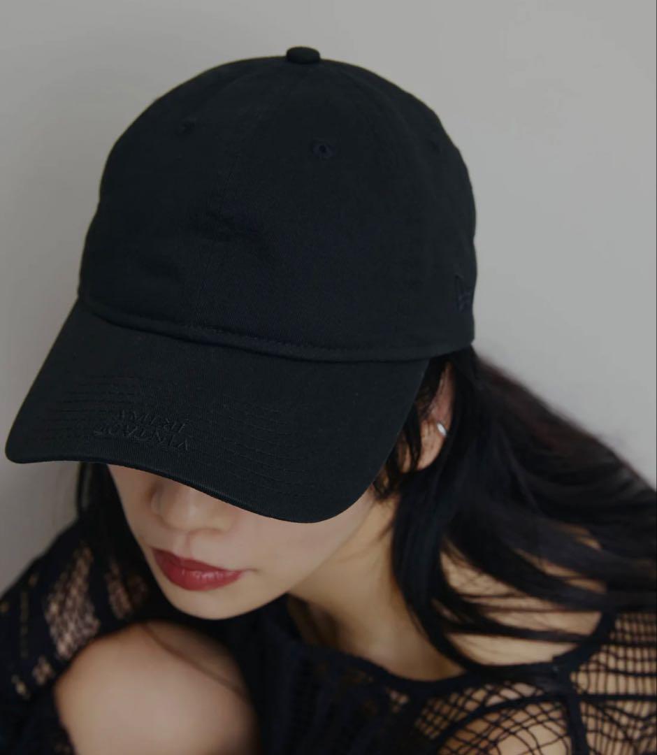 NEW ERA×Ameri BASIC LOGO CAP ブラック