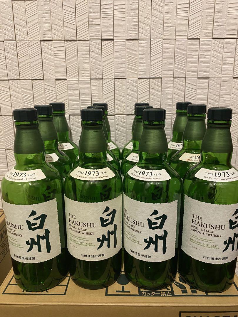 【セール】 福袋 の通販 白州 NV 空瓶 空き瓶 12本セット - メルカリ ウイスキー