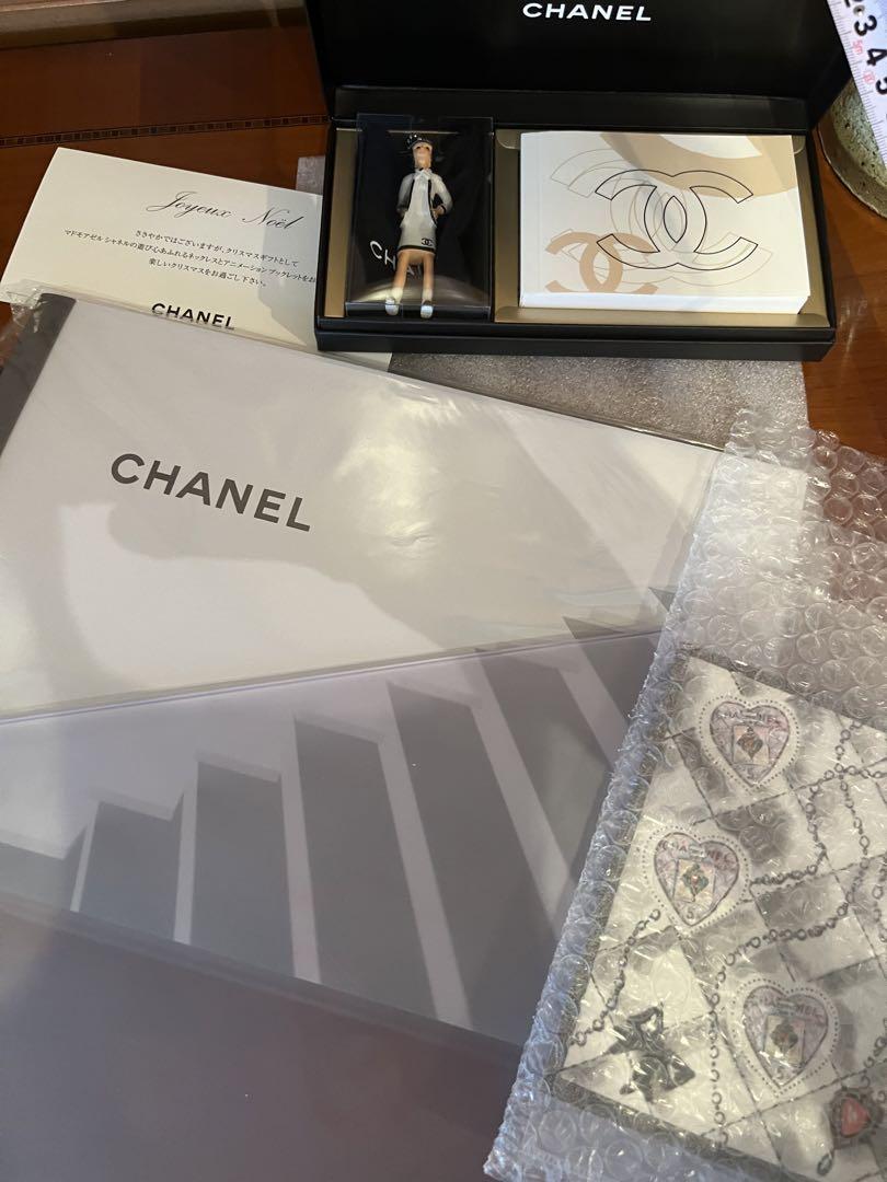 CHANEL 顧客贈答品　マドモアゼルドール&ブック、文具、ファイル、切手の4点