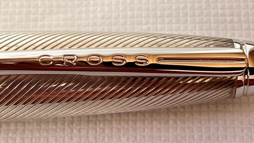 す*~様 CROSS アポジー エグゼクティブ スターリングシルバー ボールペン