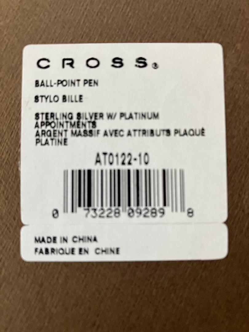 す*~様 CROSS アポジー エグゼクティブ スターリングシルバー ボールペン