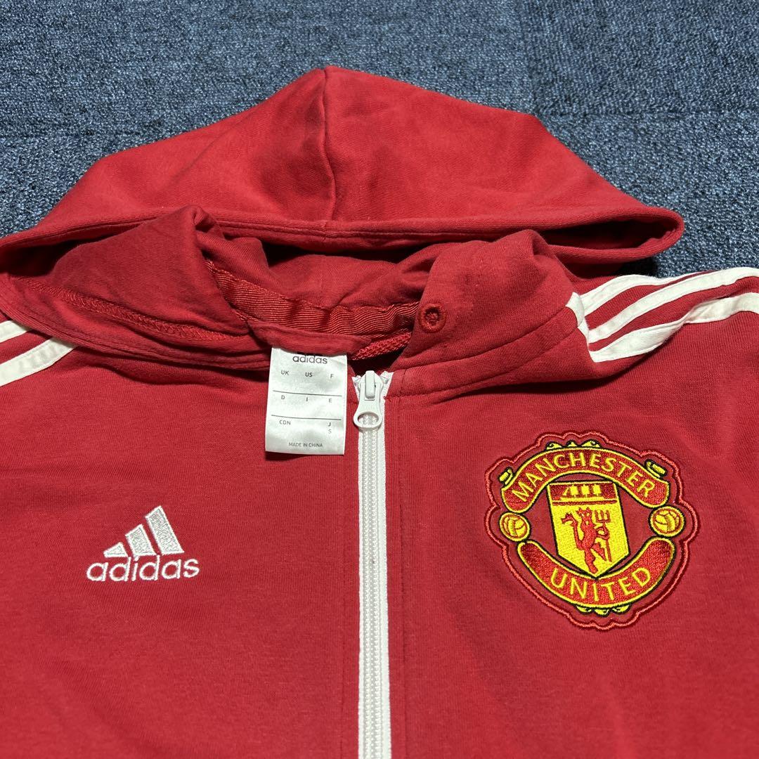 US古着 adidas マンチェスターユナイテッド パーカー - メルカリ
