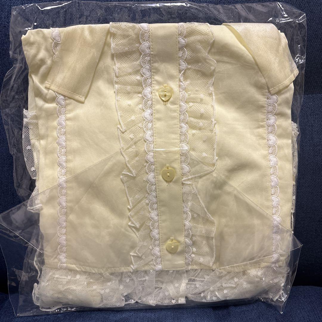 新品 angelic pretty Lovely Frill ブラウス イエロー Lovely Frill Blouse (2021) by Angelic Pretty