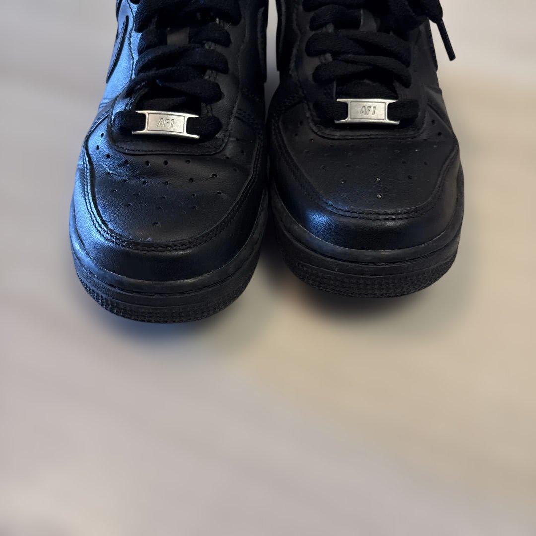 Nike Air Force 1 ブラックスニーカー23センチ