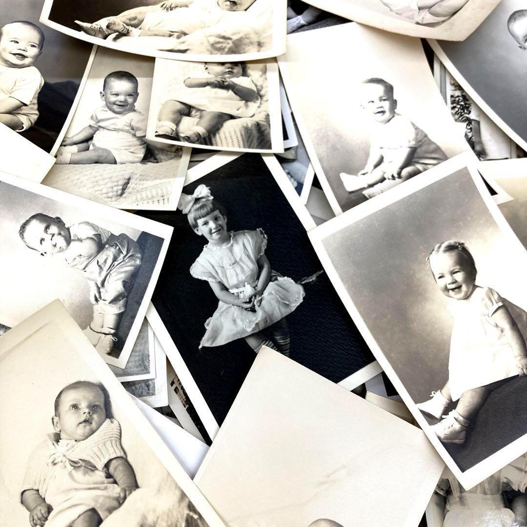 残り2セットのみ 子供のみ 古い写真 約100枚 ヴィンテージ