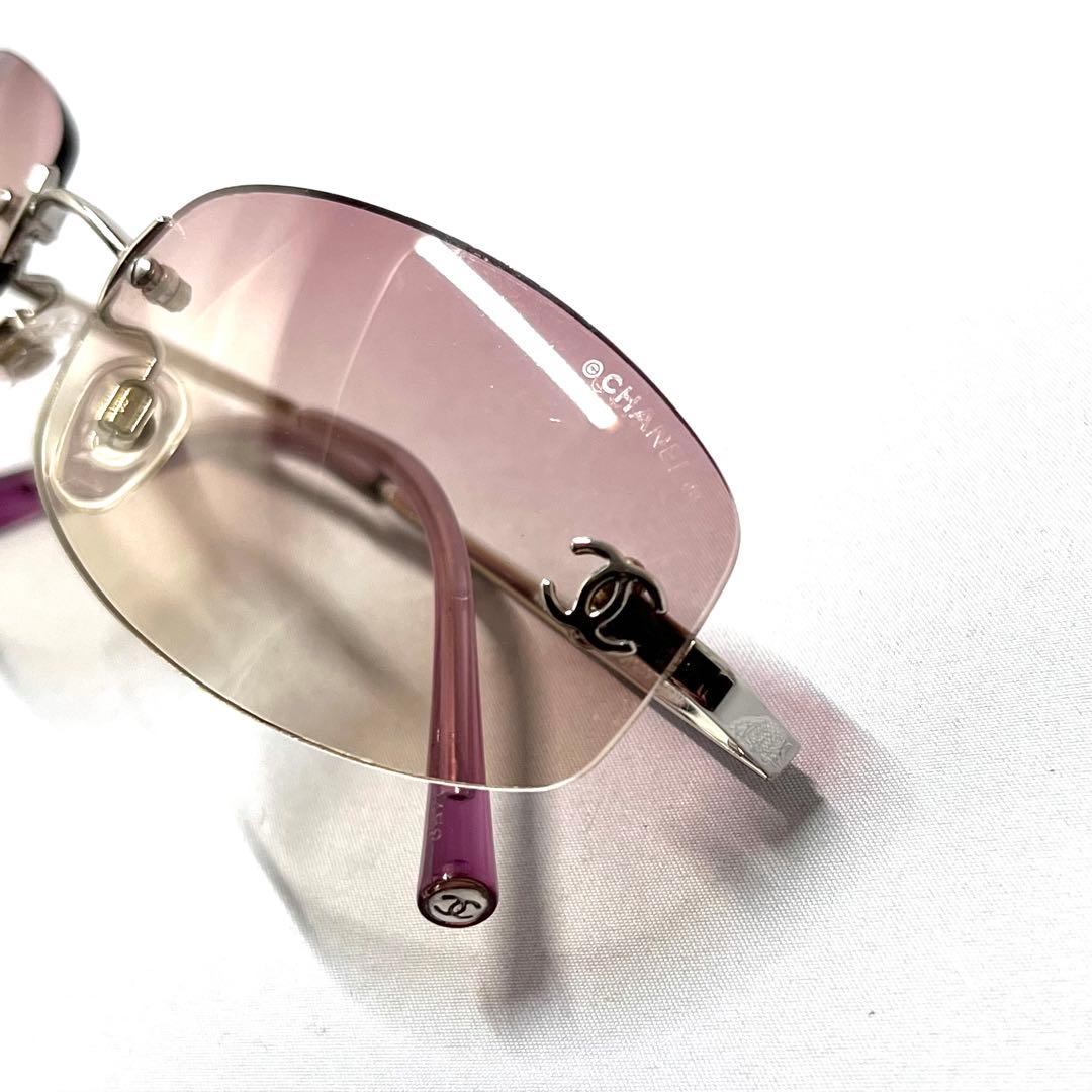 【イタリア製】CHANEL シャネル ココマーク リムレス サングラス 4002 【イタリア製】CHANEL シャネル ココマーク リムレス サングラス 4002