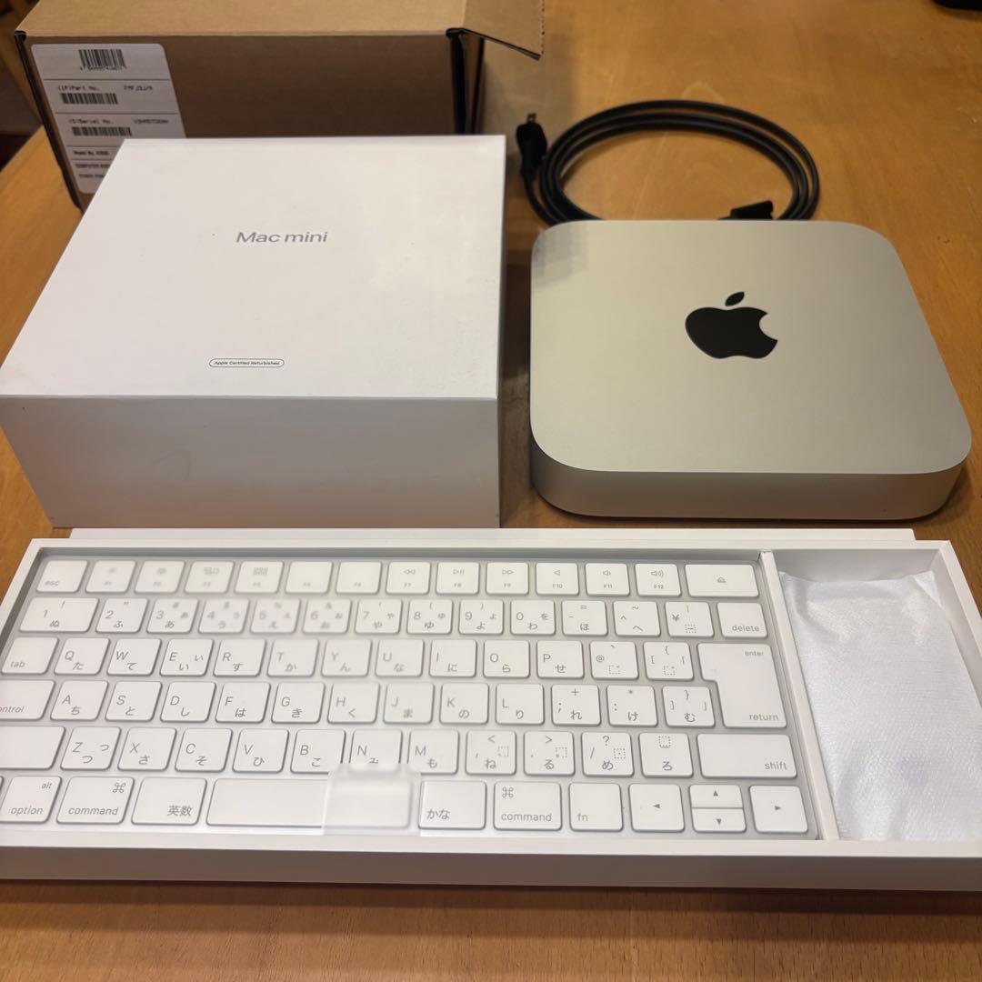mac mini M2 Magic keyboard Magic mouse付きApple