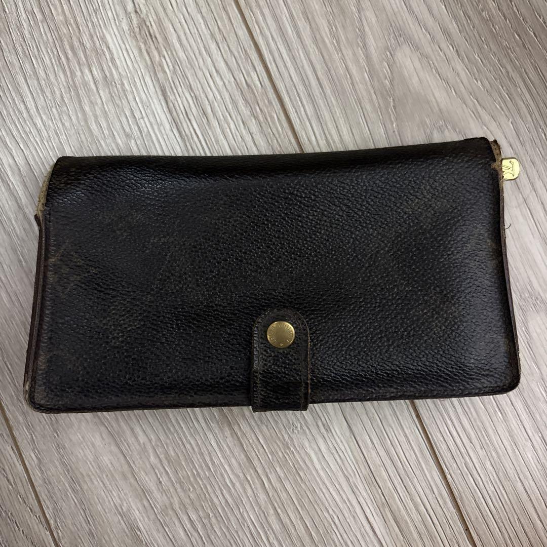 Louis Vuitton ダークブラウン 長財布