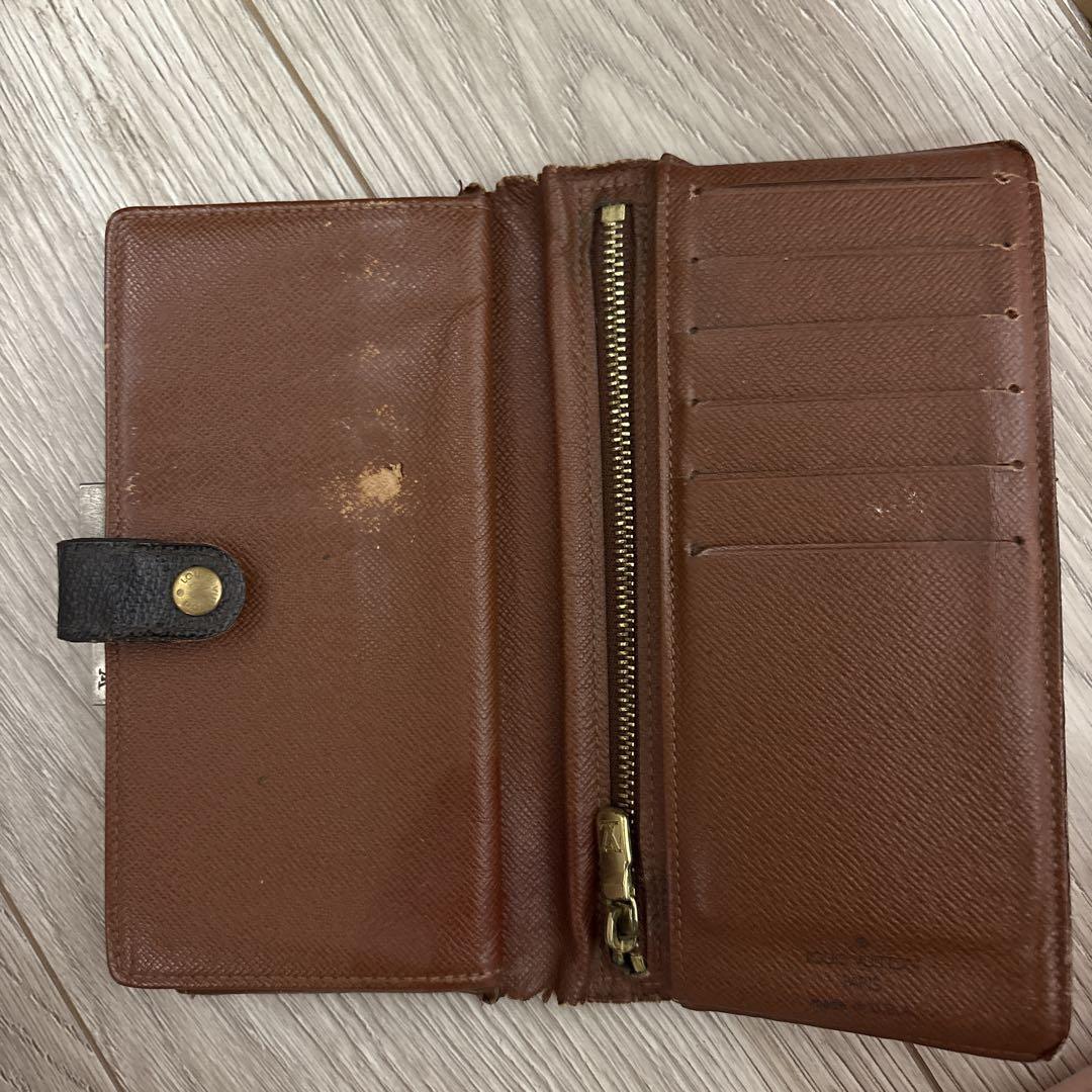 Louis Vuitton ダークブラウン 長財布