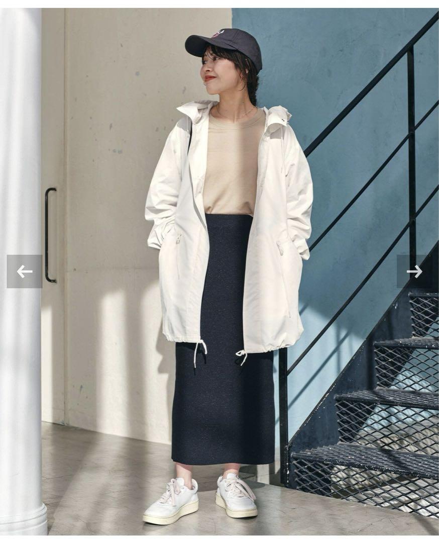 spick and span P/Ny 撥水スノーカモパーカーコート