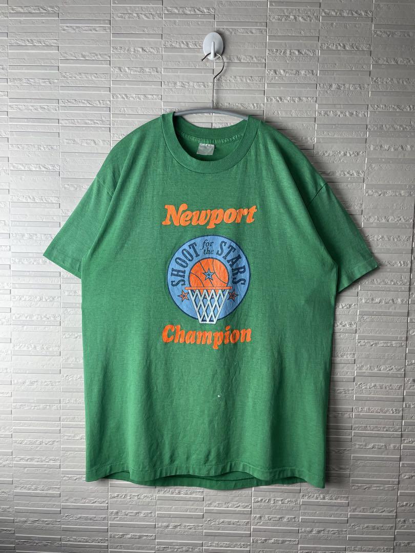 90s USA製ヴィンテージ シングルステッチ Newport 企業ロゴtシャツ 90s USA製ヴィンテージ シングルステッチ ニューポート企業ロゴT