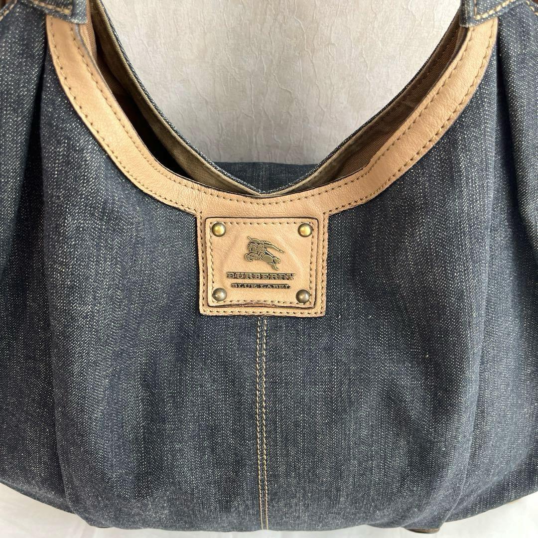 BURBERRY バーバリー ブルーレーベル トートバッグ デニム