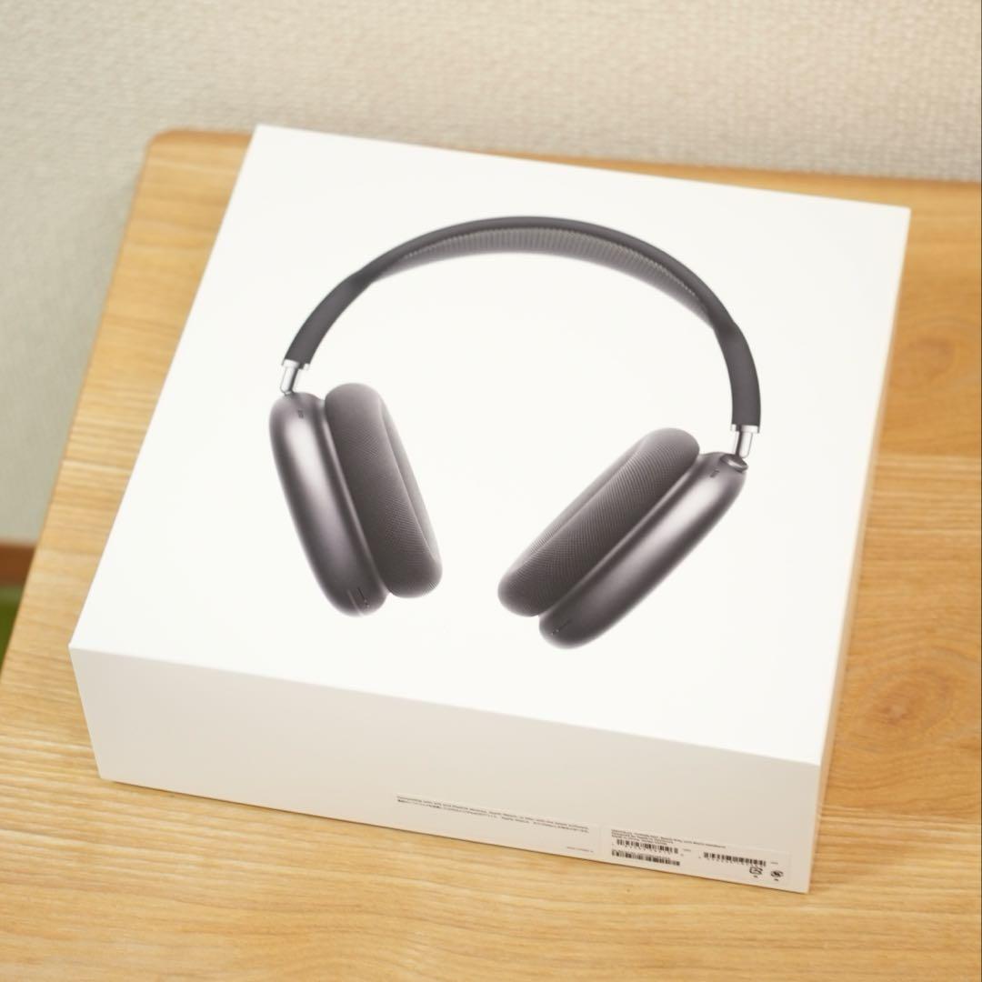 Air Pods Max スペースグレー 定価84500円 - ヘッドフォン Air Pods Max スペースグレー 定価84500円 - ヘッドフォン