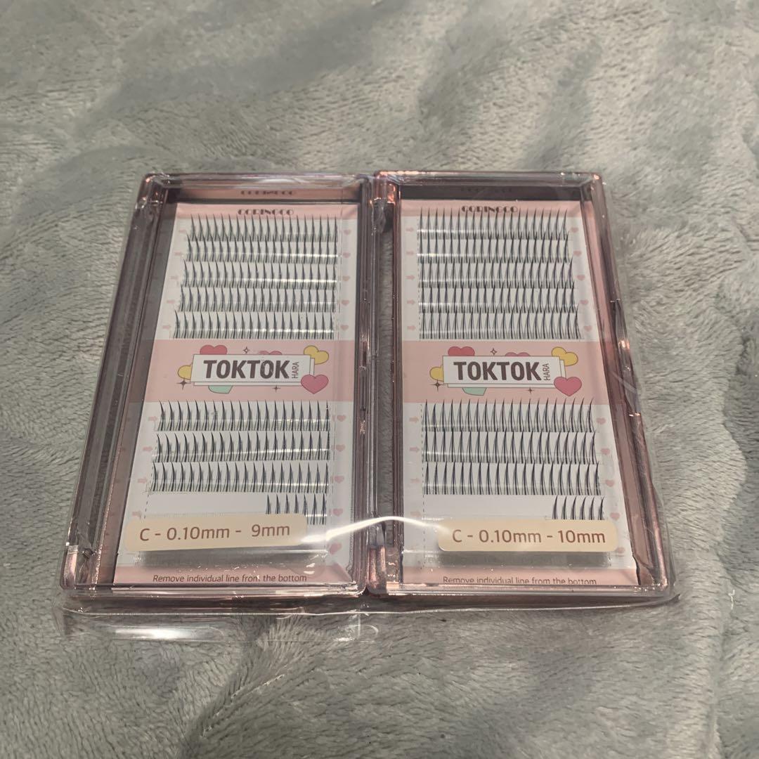 TOKTOK 部分つけまつげ ２個セット まとめ売り