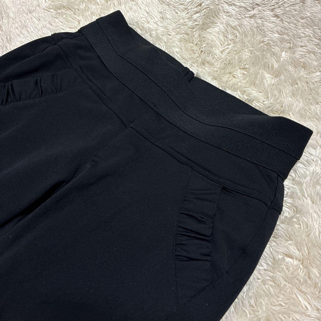 【美品】Sov. メリルハイテンション裏起毛パンツ 36