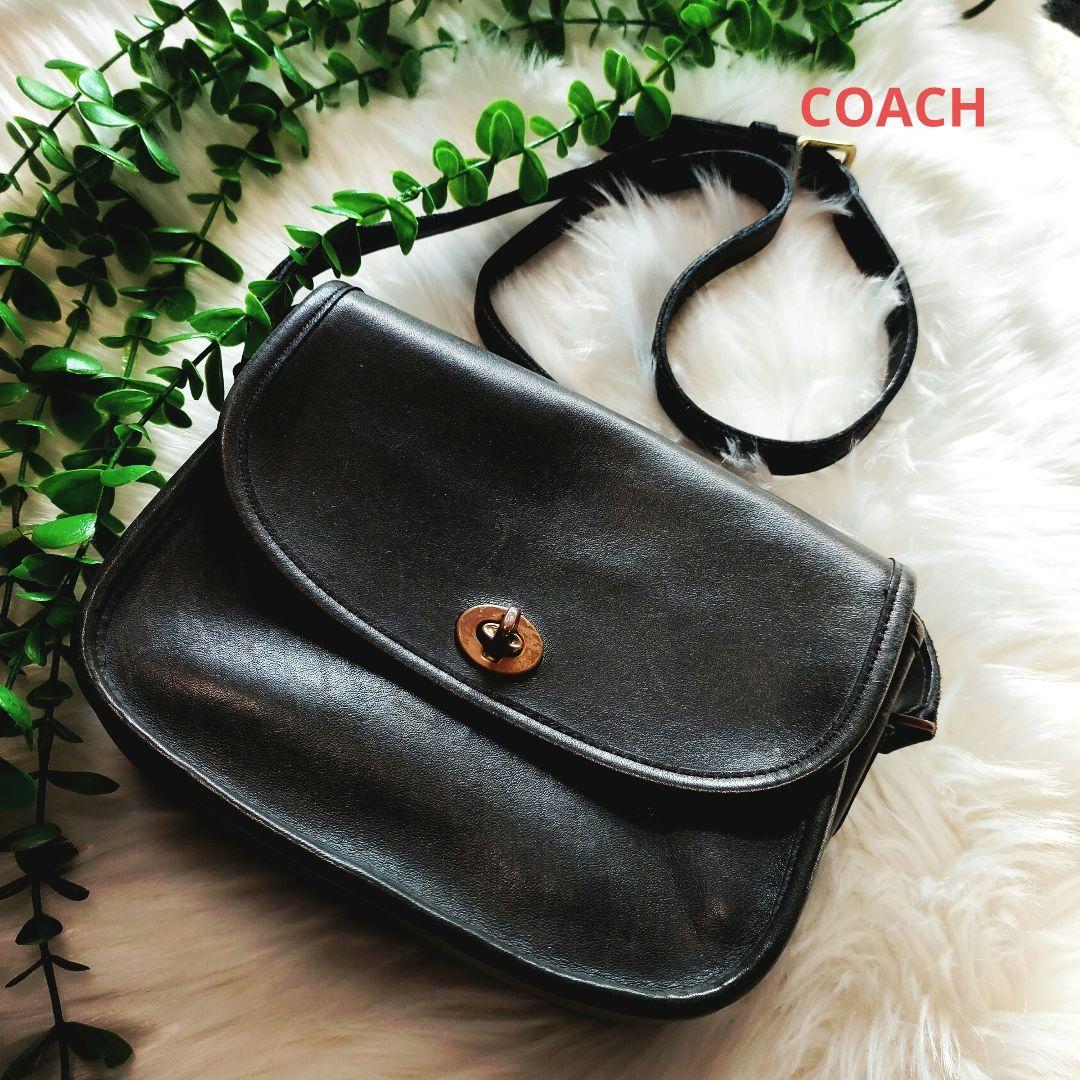 希少】COACH オールドコーチ ショルダーバッグ ターンロック USA製