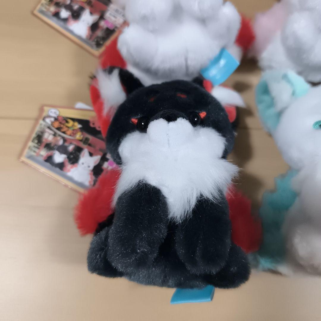 ちょコンとキツネ　ぬいぐるみセット 4体　レジャラン限定