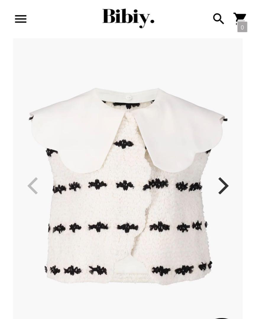 Her lip to Galerie Pearl Collar Dress（Her lip to Galerie
