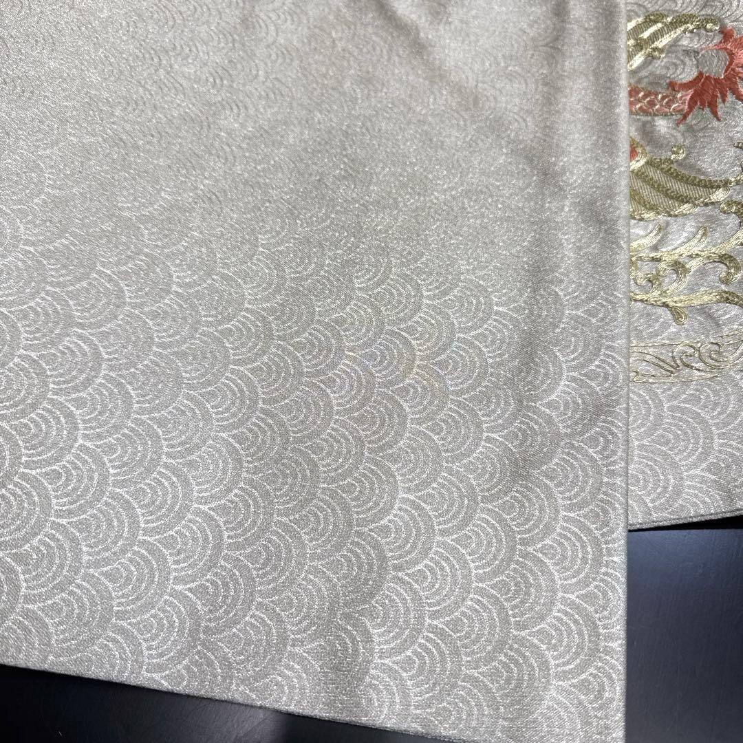 3-181 名古屋帯 九寸 美品 正絹 着物 名古屋仕立て
