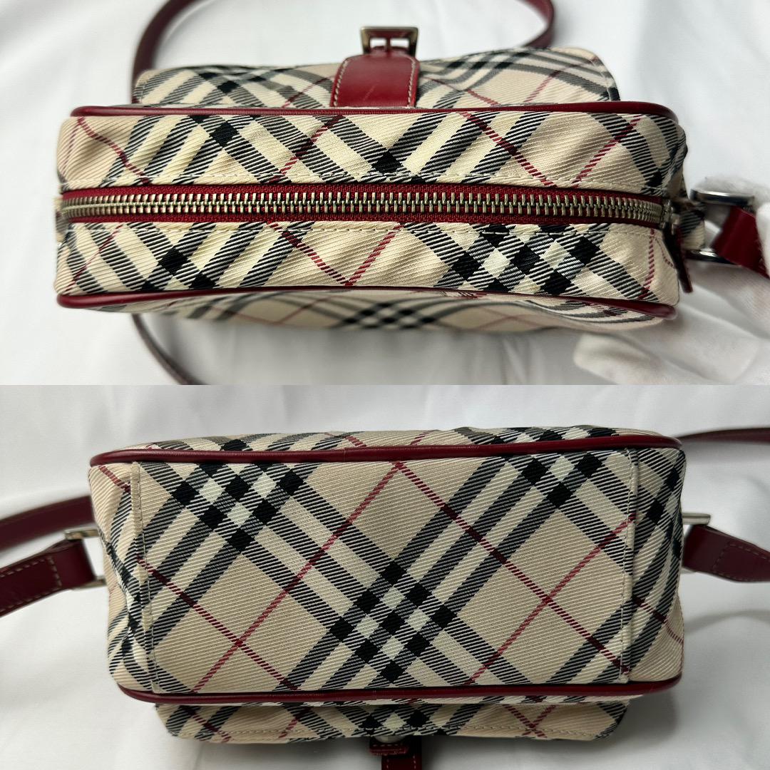 極美品】 バーバリーブルーレーベル ショルダーバッグ ノバ