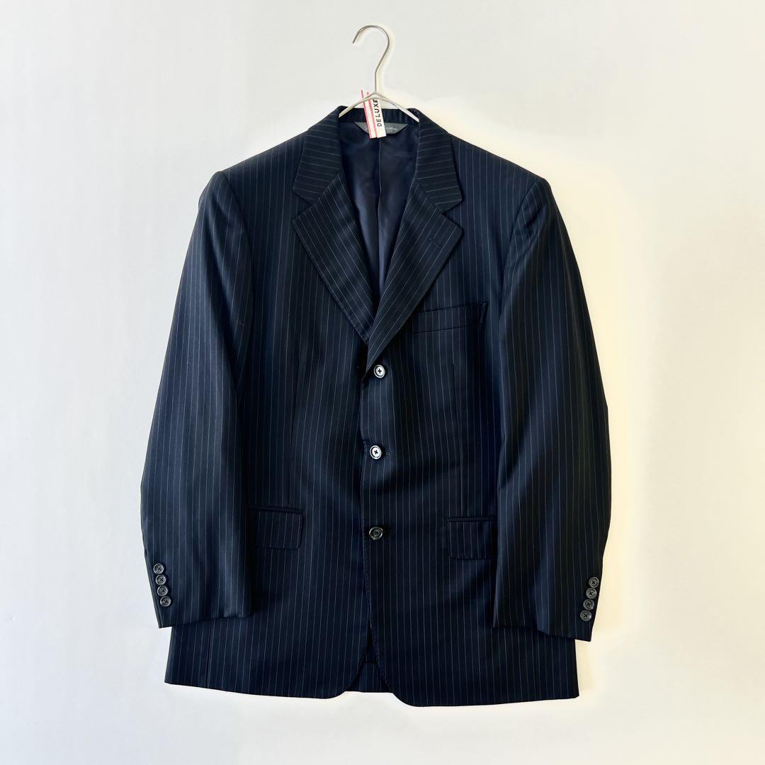 美品 ブルックスブラザーズ セットアップスーツ ネイビー ストライプ Mサイズ