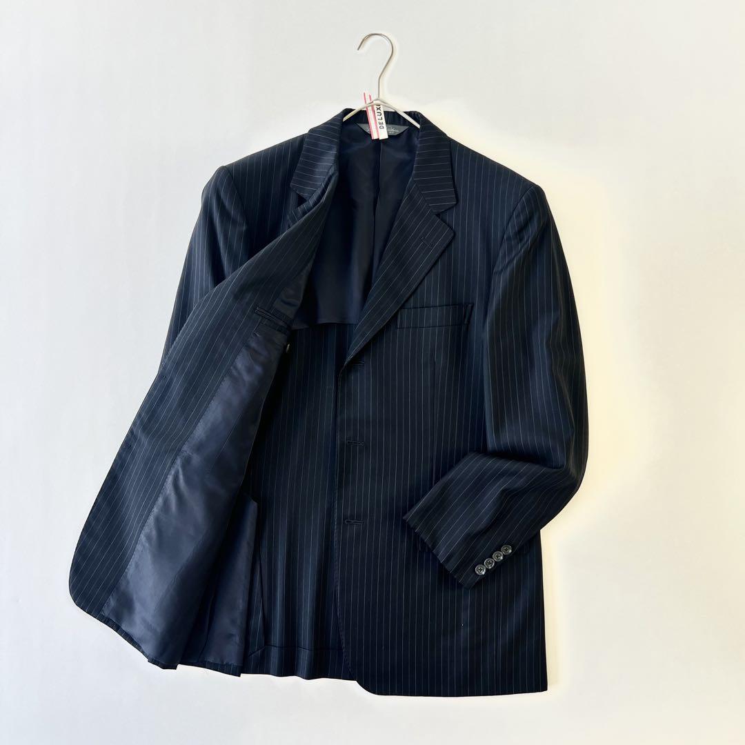 美品 ブルックスブラザーズ セットアップスーツ ネイビー ストライプ Mサイズ