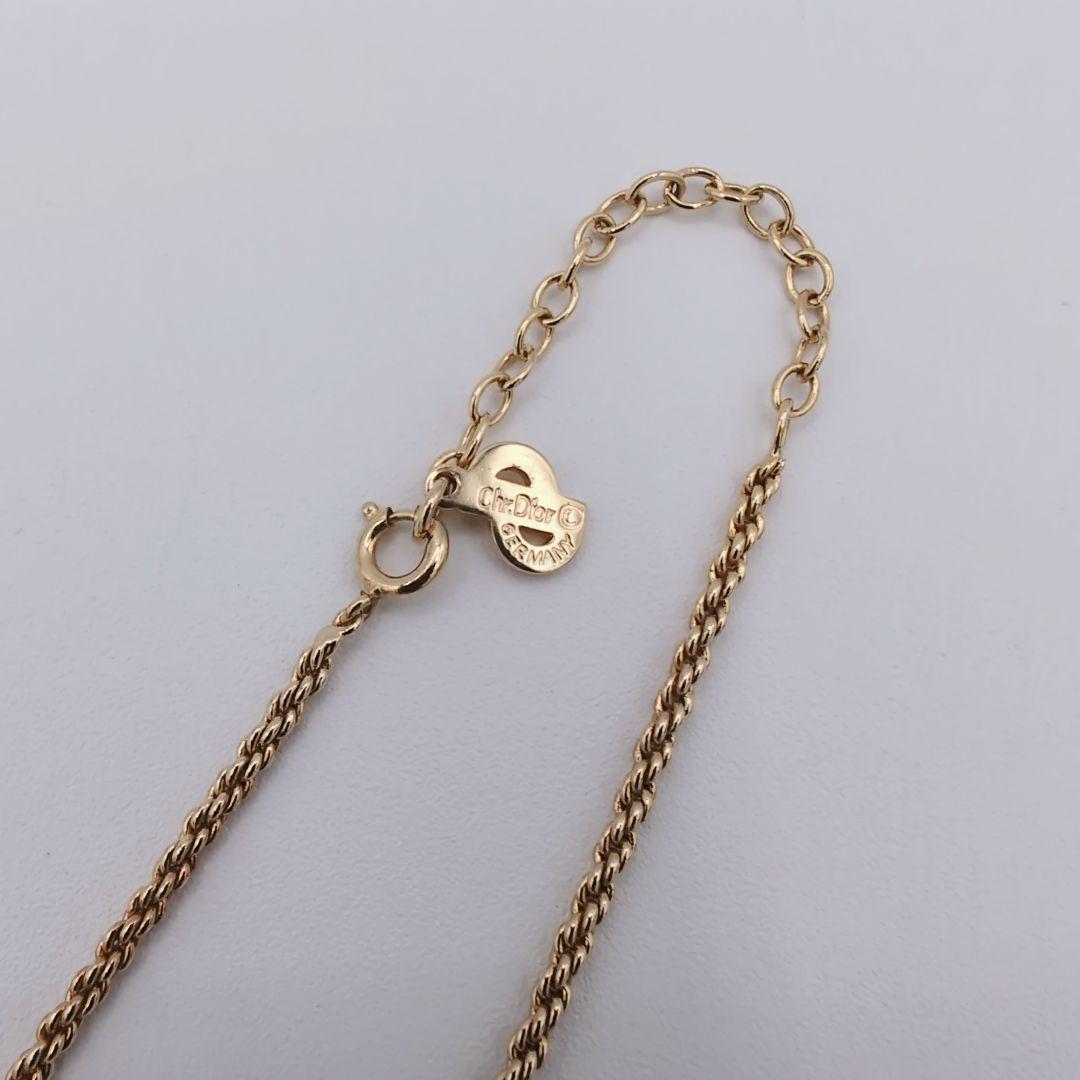 美品 レア Christian Dior クリスチャンディオール ネックレス