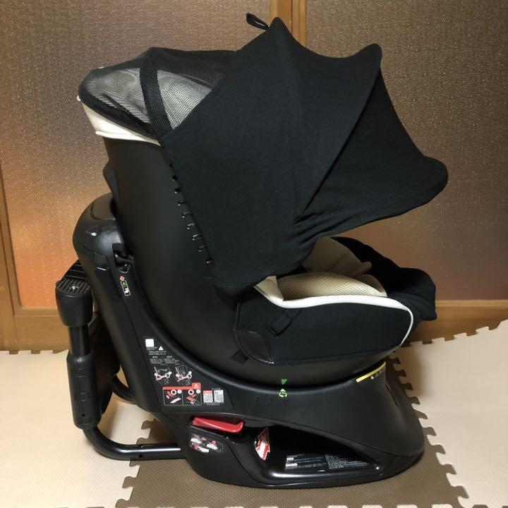 人気SALE新作 美品 エールベベ チャイルドシート クルット NT2 プラウド ブラック Uckf1-m16586982687 国産新品