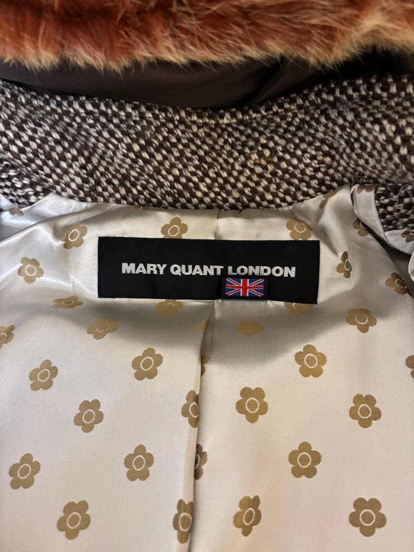 【USED品】マリークワント ラビットファー ジャケット 【USED品】マリークワント ラビットファー ジャケット