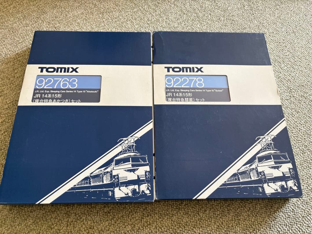 TOMIX 92763+92278 JR 14系 特急 あかつき 彗星 セット
