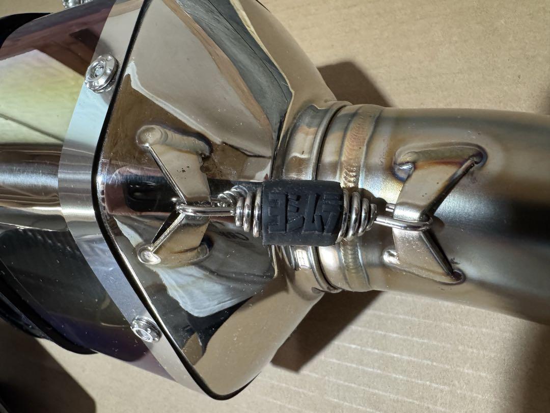 【更に値下げしました！】21-隼 チタンブルーHeptaForceカーボンエンド 更に値下げしました！】21-隼 チタンブルーHeptaForceカーボン