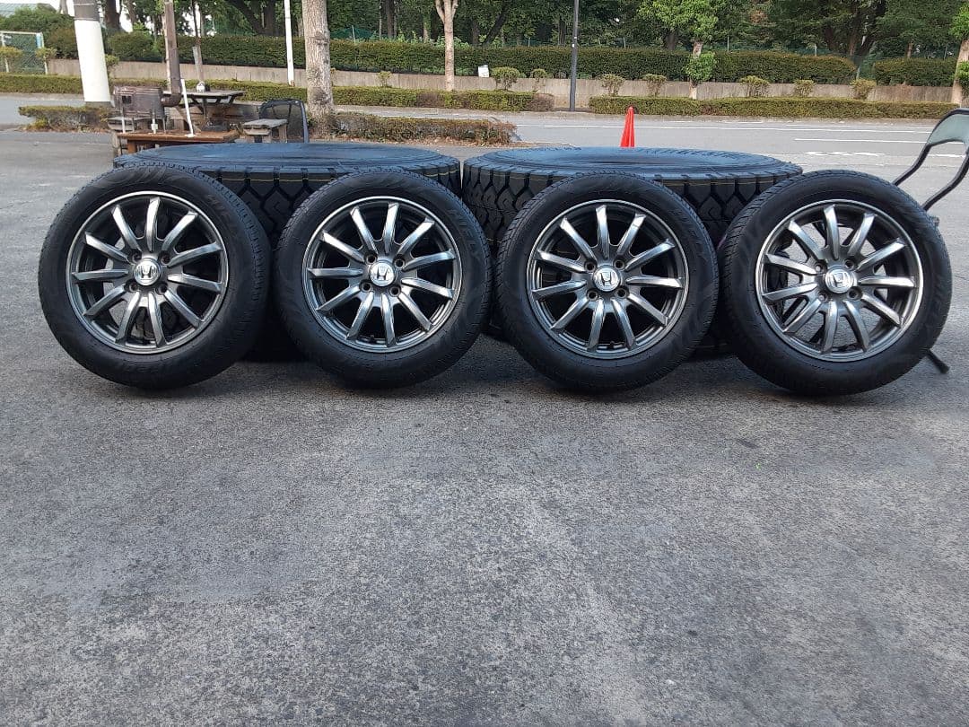 14インチ　ホンダ純正アルミホイール&タイヤ4本セット