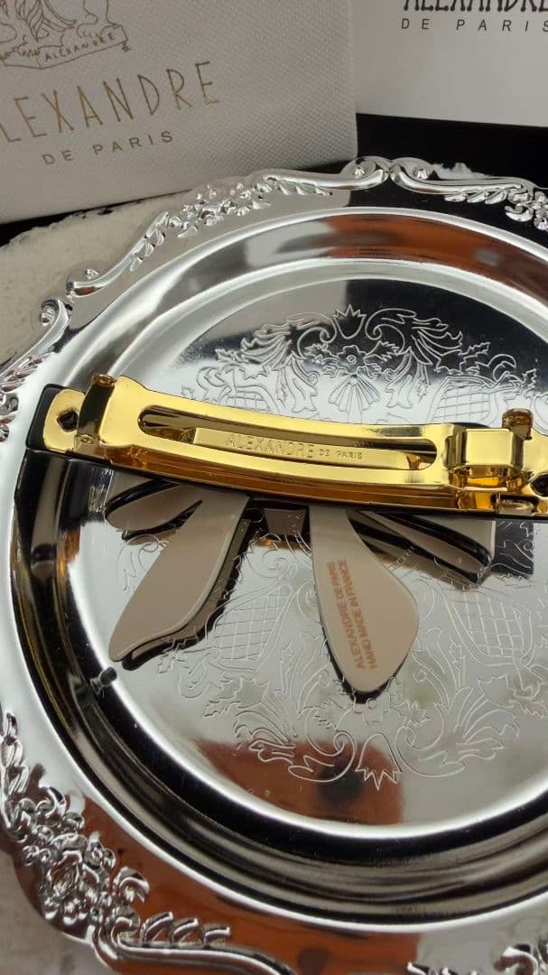 ALEXANDRE DE PARIS リボンヘアアクセサリー ALEXANDRE DE PARIS リボンヘアアクセサリー